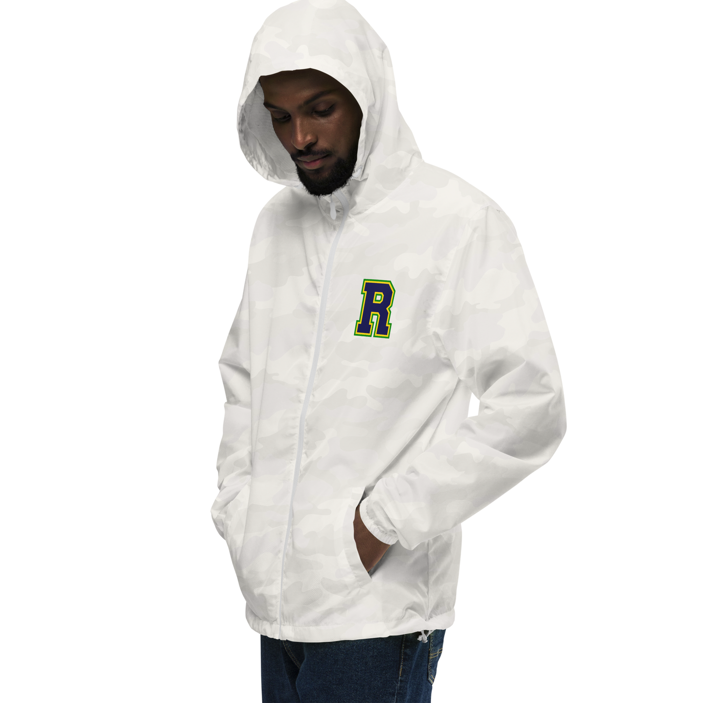 Unisex lightweight zip up windbreaker