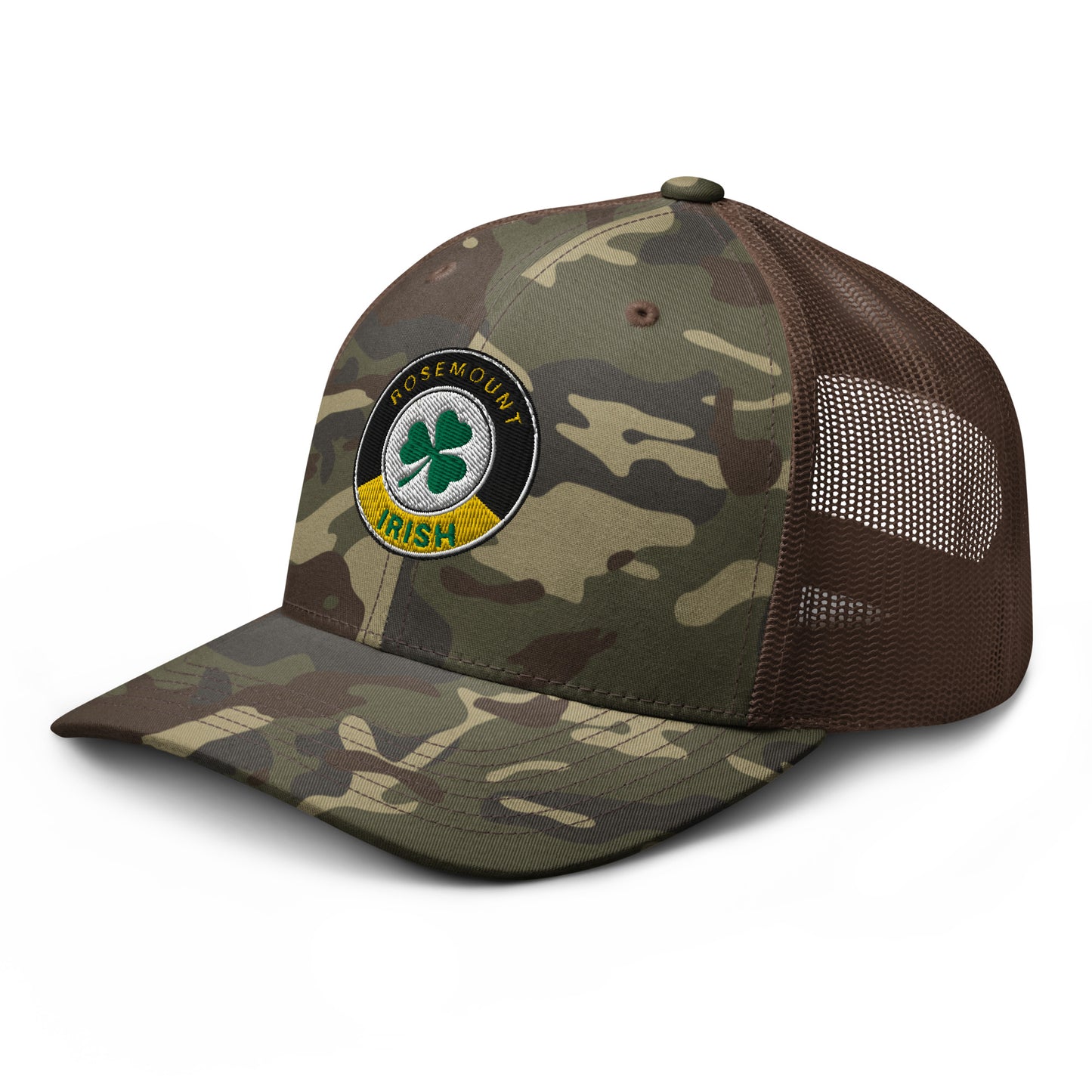 Camouflage trucker hat