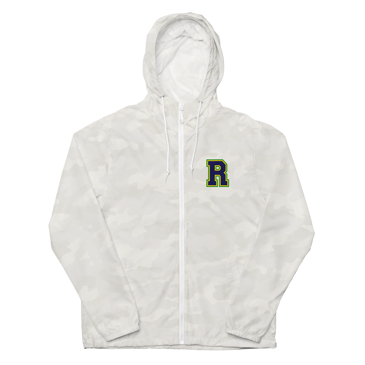 Unisex lightweight zip up windbreaker